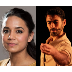 Two headshots of dancers